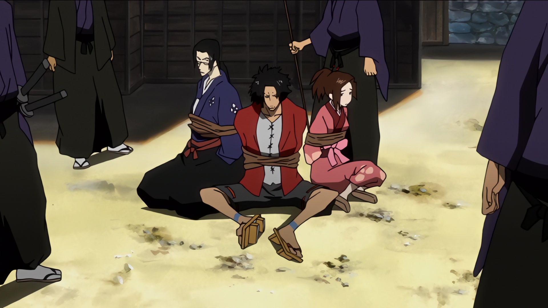 Samurai Champloo Ep 9: Beatbox Bandits @ 00:06:53