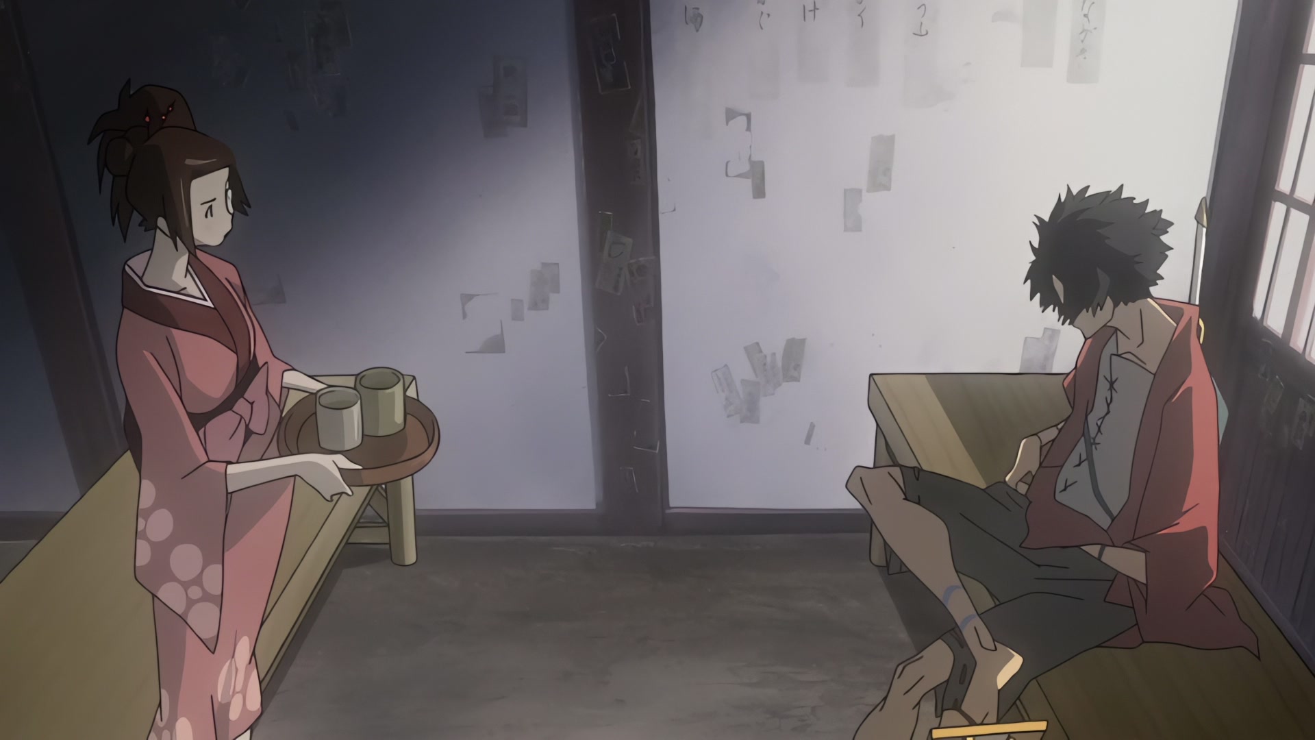 Samurai Champloo Ep 12: The Disorder Diaries @ 00:04:58