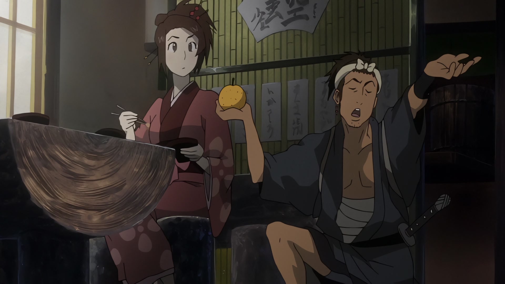 Samurai Champloo Ep 12: The Disorder Diaries @ 00:13:21