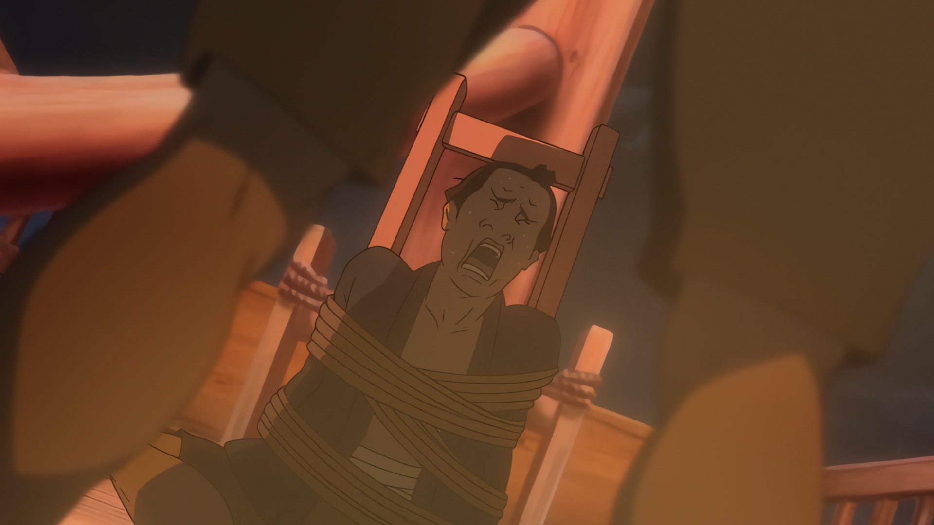 Samurai Champloo Ep 13: Misguided Miscreants (Part 1) @ 00:02:09