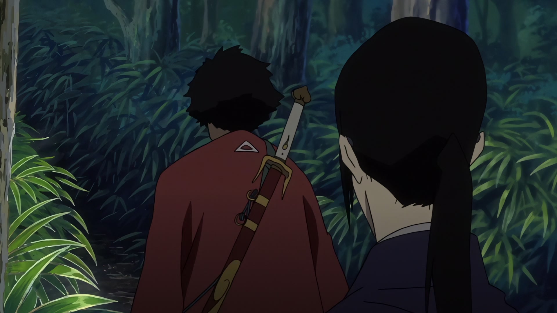 Samurai Champloo Ep 13: Misguided Miscreants (Part 1) @ 00:02:41