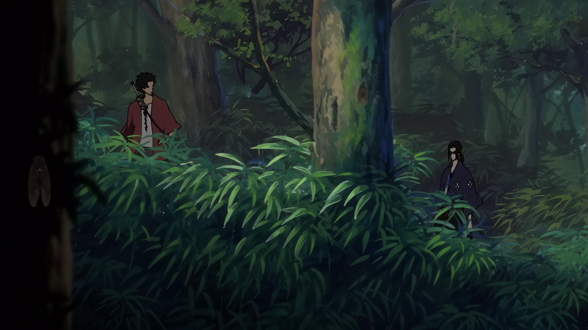Samurai Champloo Ep 13: Misguided Miscreants (Part 1) @ 00:03:07