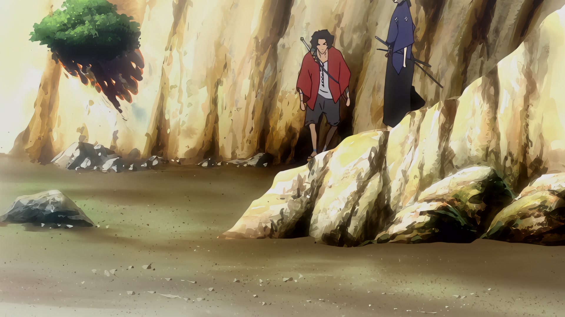 Samurai Champloo Ep 13: Misguided Miscreants (Part 1) @ 00:03:34