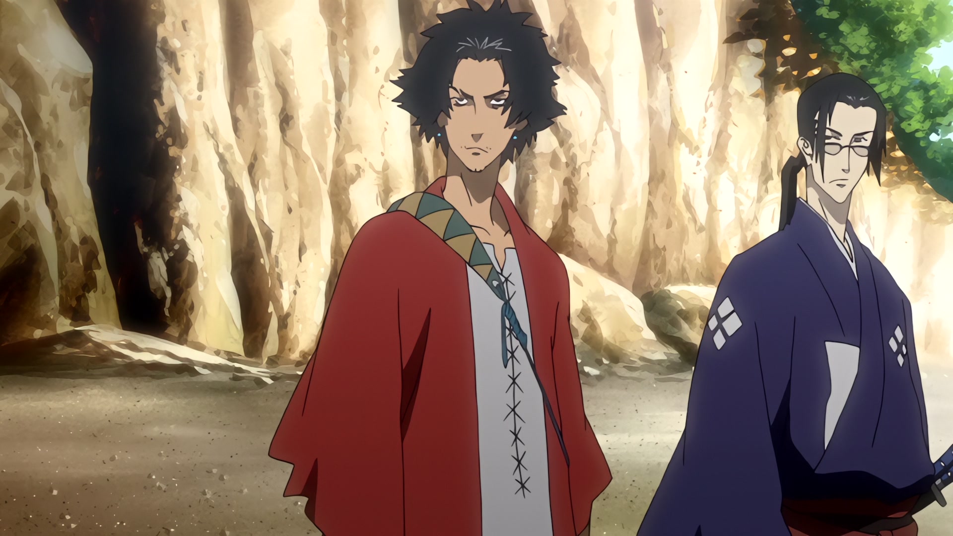 Samurai Champloo Ep 13: Misguided Miscreants (Part 1) @ 00:04:03