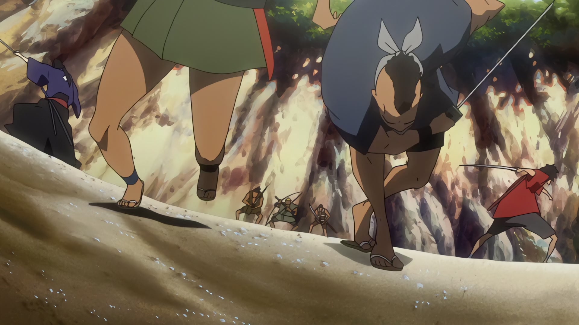 Samurai Champloo Ep 13: Misguided Miscreants (Part 1) @ 00:04:39