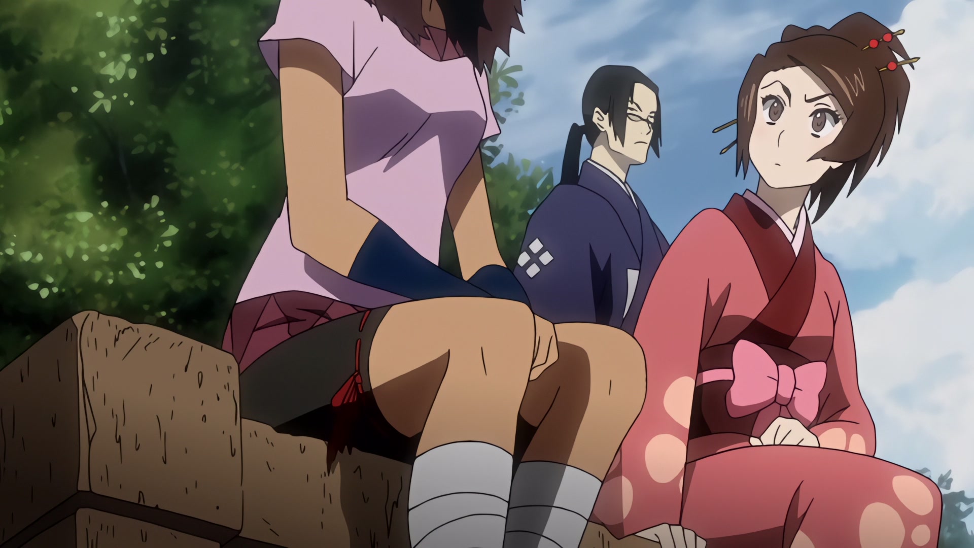 Samurai Champloo Ep 13: Misguided Miscreants (Part 1) @ 00:06:59