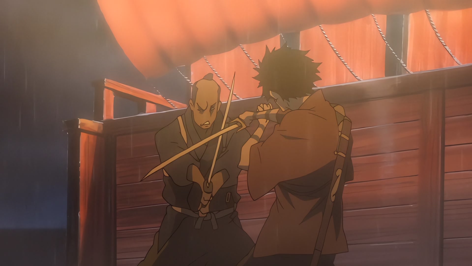 Samurai Champloo Ep 13: Misguided Miscreants (Part 1) @ 00:20:42