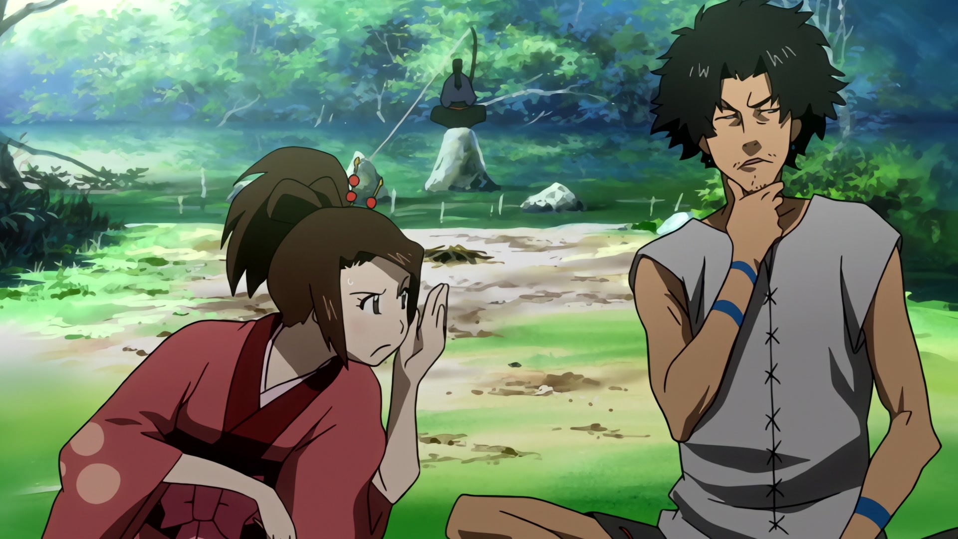 Samurai Champloo Ep 15: Bogus Booty @ 00:05:25