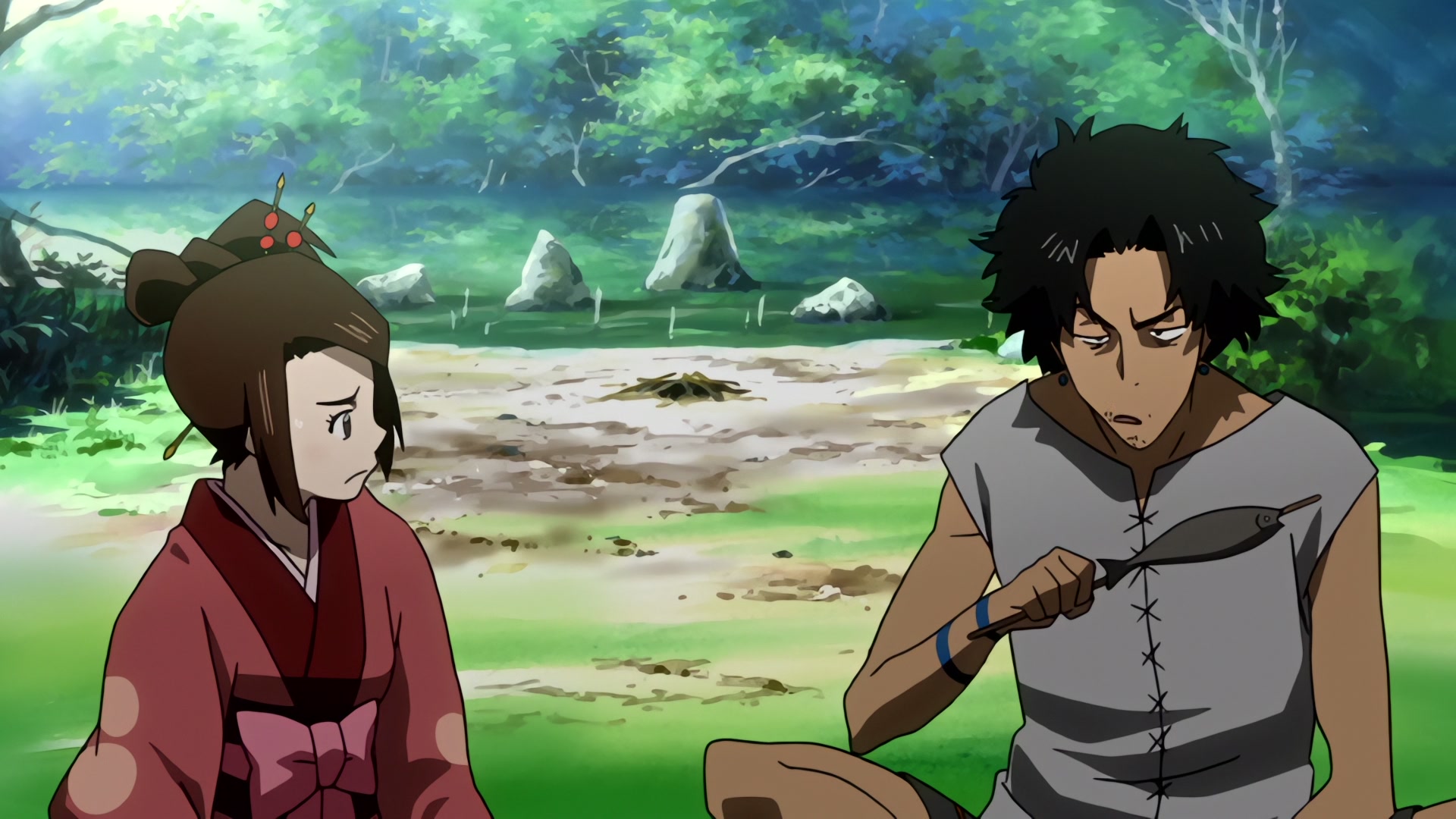 Samurai Champloo Ep 15: Bogus Booty @ 00:05:44