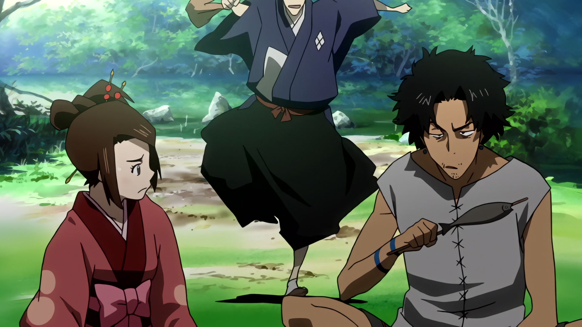 Samurai Champloo Ep 15: Bogus Booty @ 00:05:47