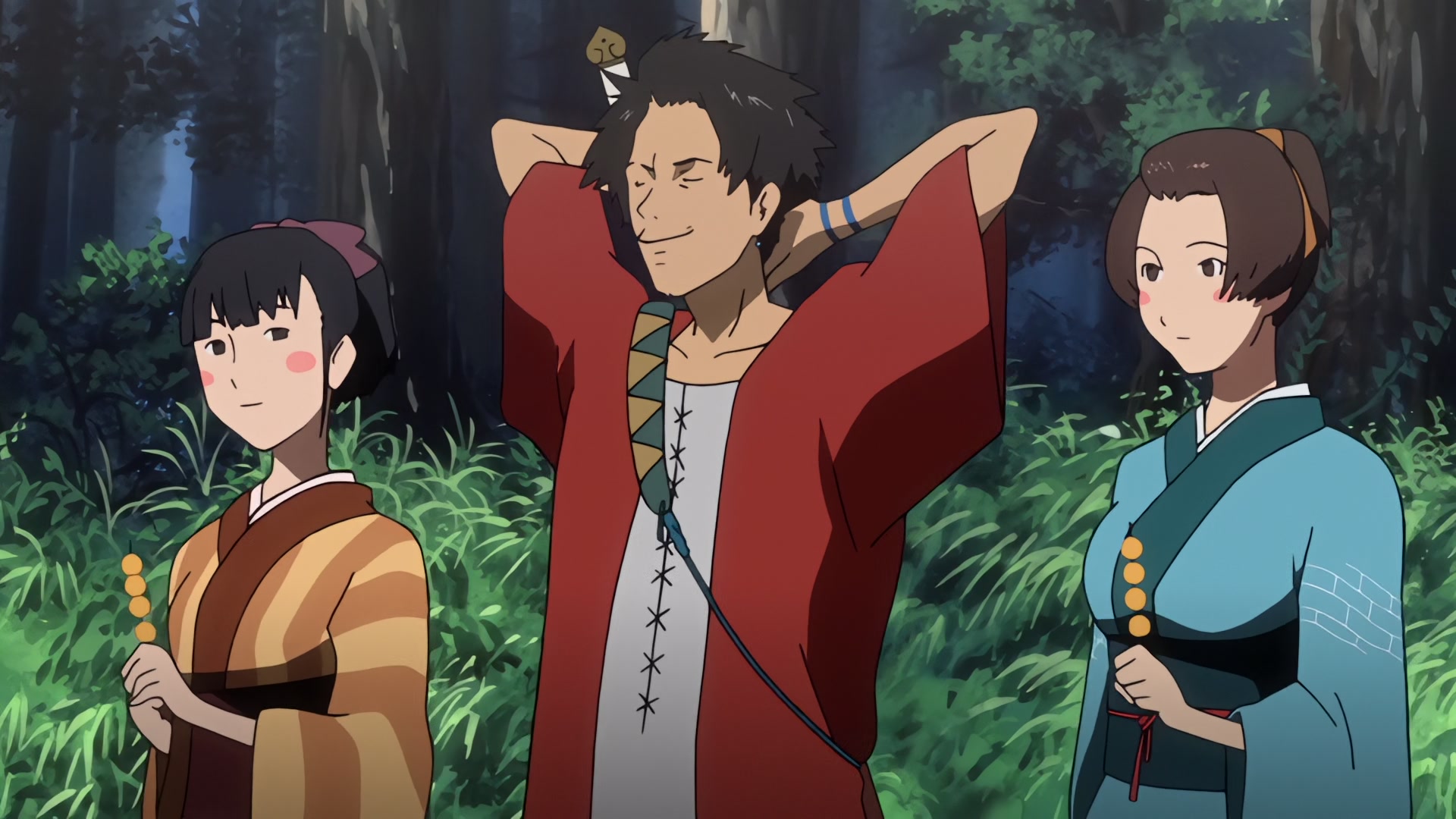 Samurai Champloo Ep 16: Lullabies of the Lost (Verse 1) @ 00:02:38