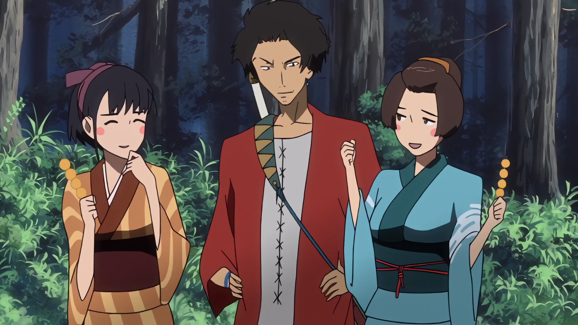 Samurai Champloo Ep 16: Lullabies of the Lost (Verse 1) @ 00:03:01
