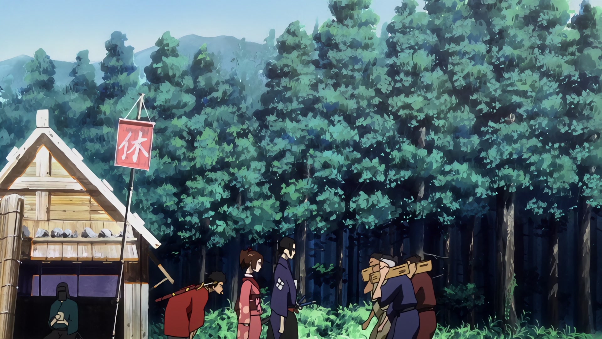 Samurai Champloo Ep 16: Lullabies of the Lost (Verse 1) @ 00:04:06