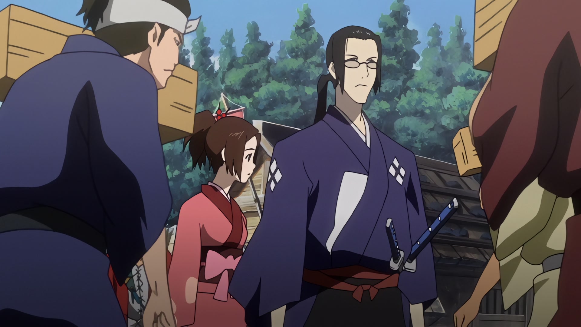 Samurai Champloo Ep 16: Lullabies of the Lost (Verse 1) @ 00:04:09