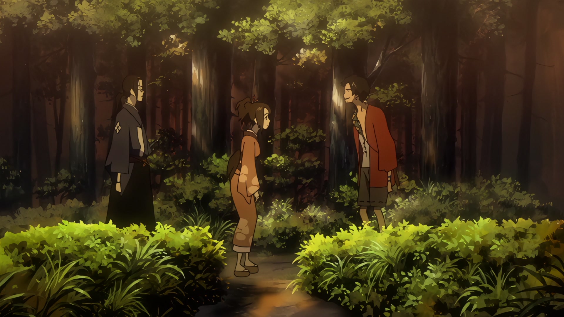 Samurai Champloo Ep 16: Lullabies of the Lost (Verse 1) @ 00:05:18