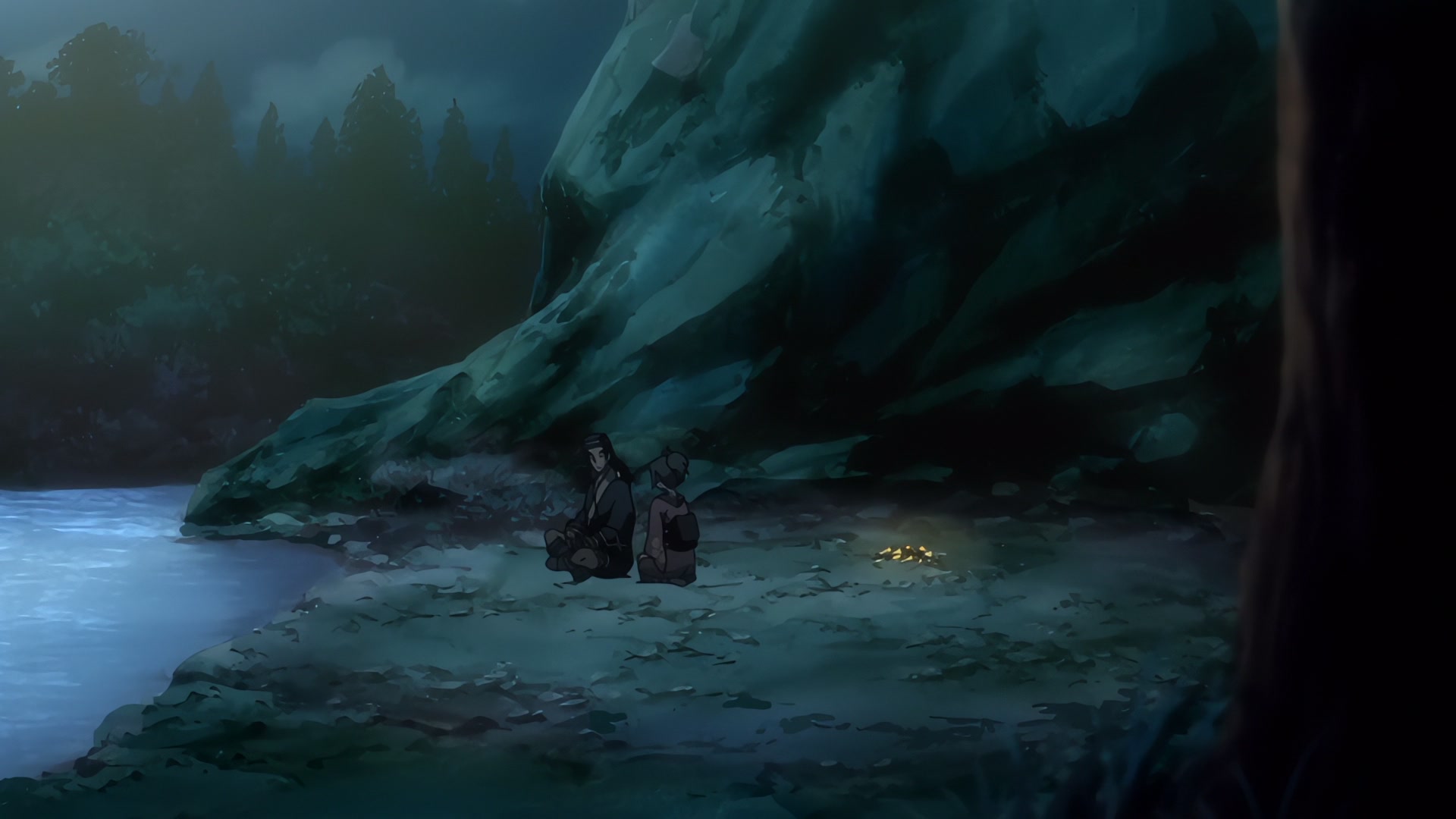 Samurai Champloo Ep 16: Lullabies of the Lost (Verse 1) @ 00:17:03