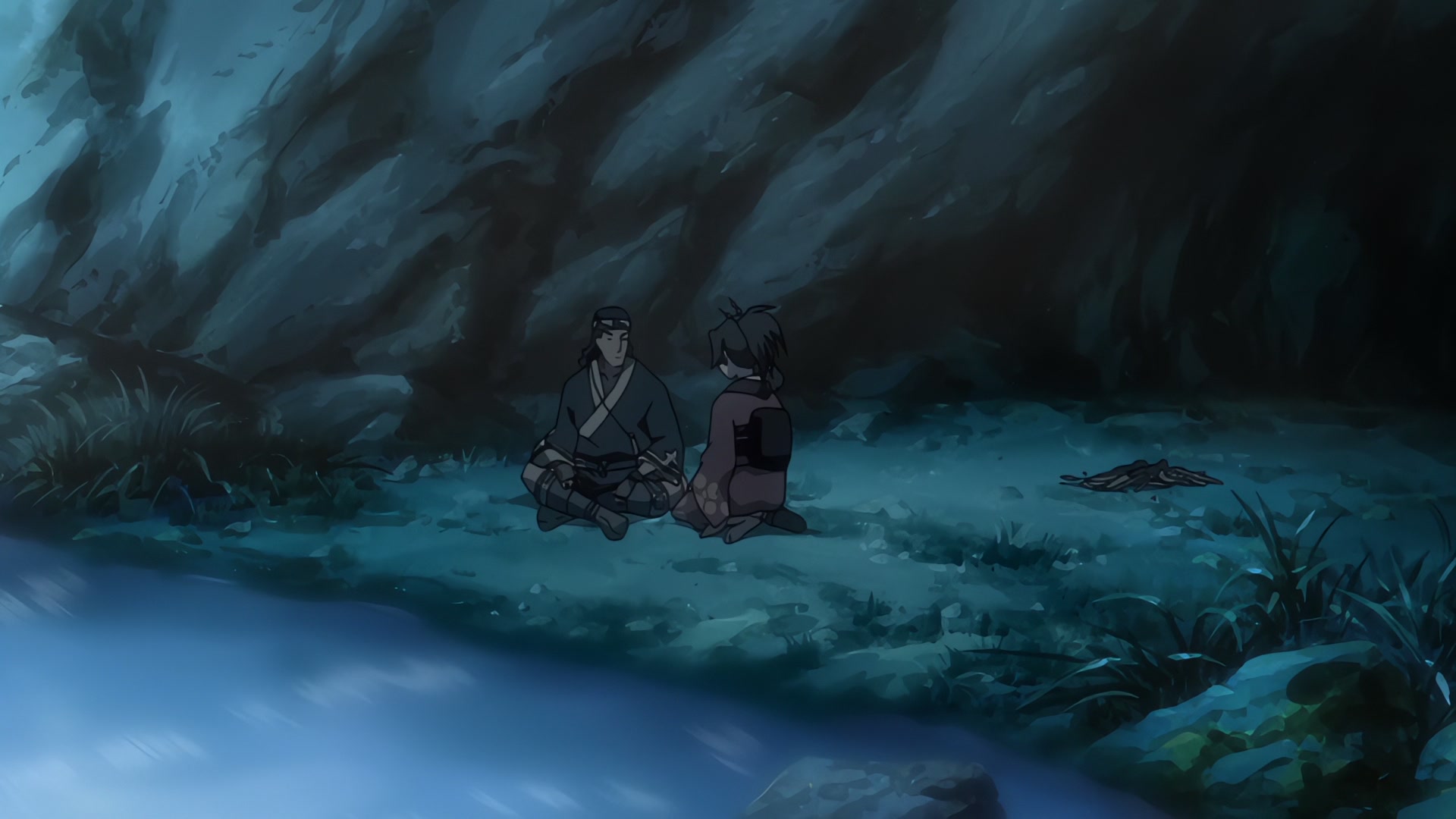 Samurai Champloo Ep 16: Lullabies of the Lost (Verse 1) @ 00:17:26