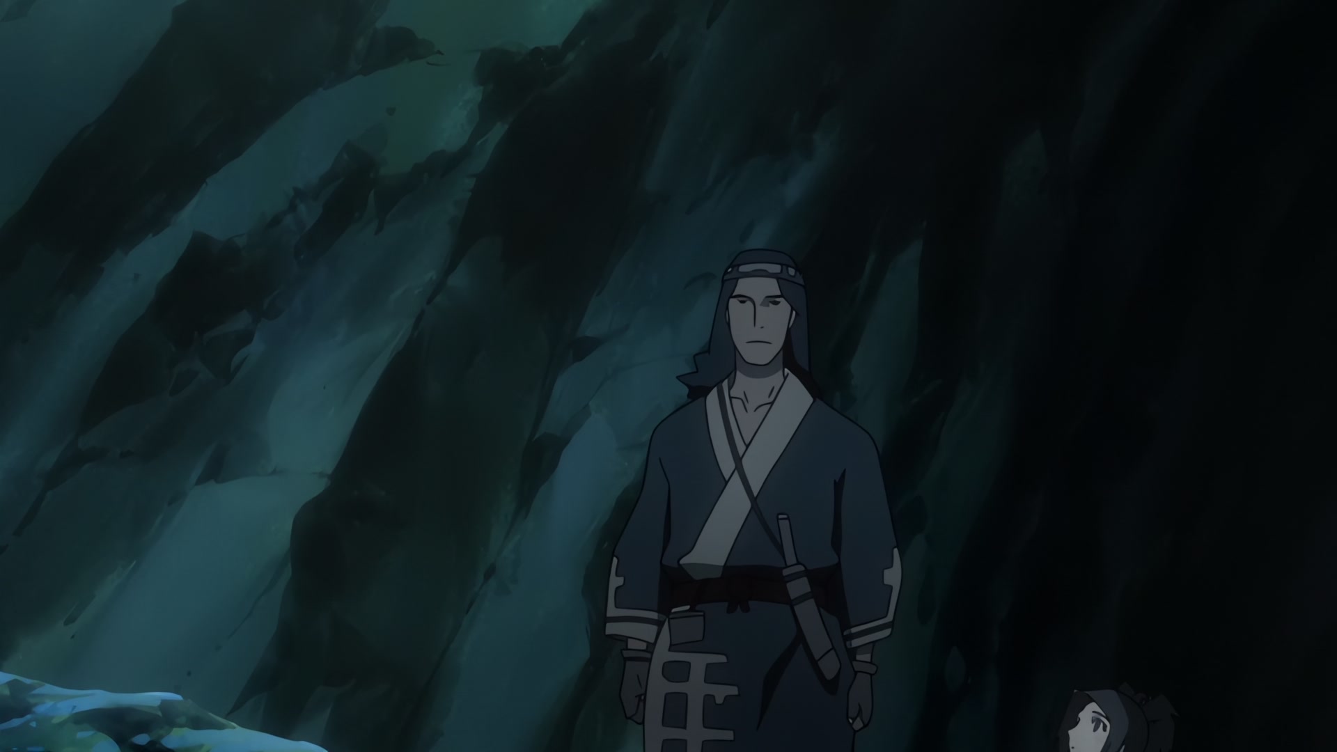 Samurai Champloo Ep 16: Lullabies of the Lost (Verse 1) @ 00:19:56