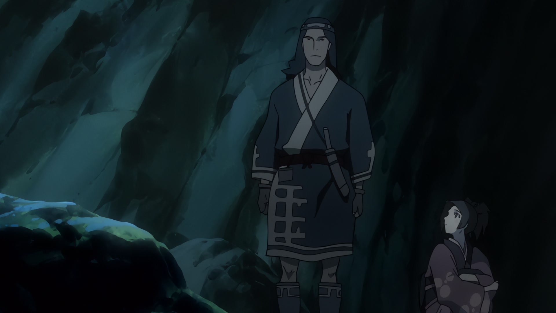 Samurai Champloo Ep 16: Lullabies of the Lost (Verse 1) @ 00:20:00