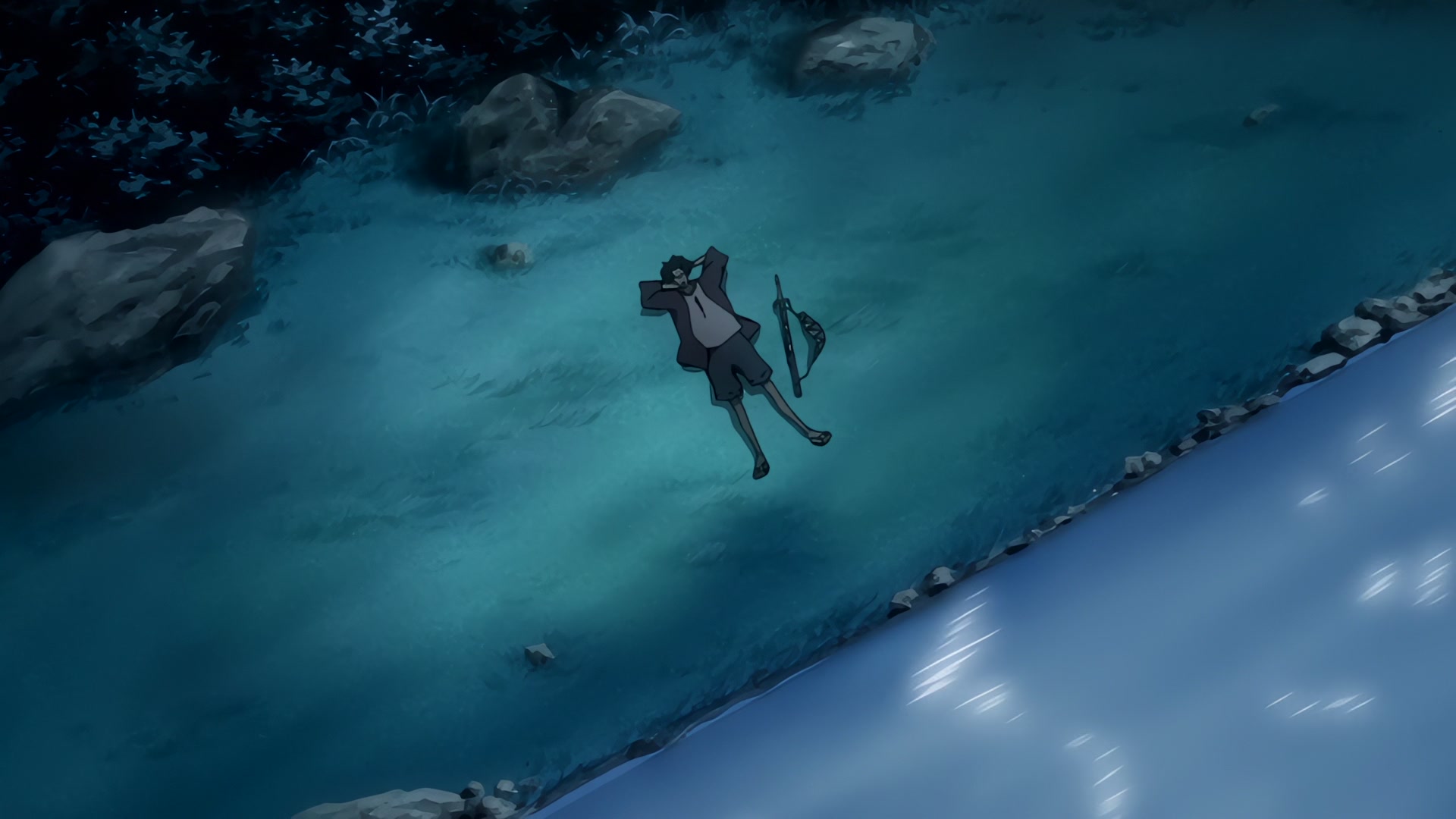 Samurai Champloo Ep 16: Lullabies of the Lost (Verse 1) @ 00:20:32