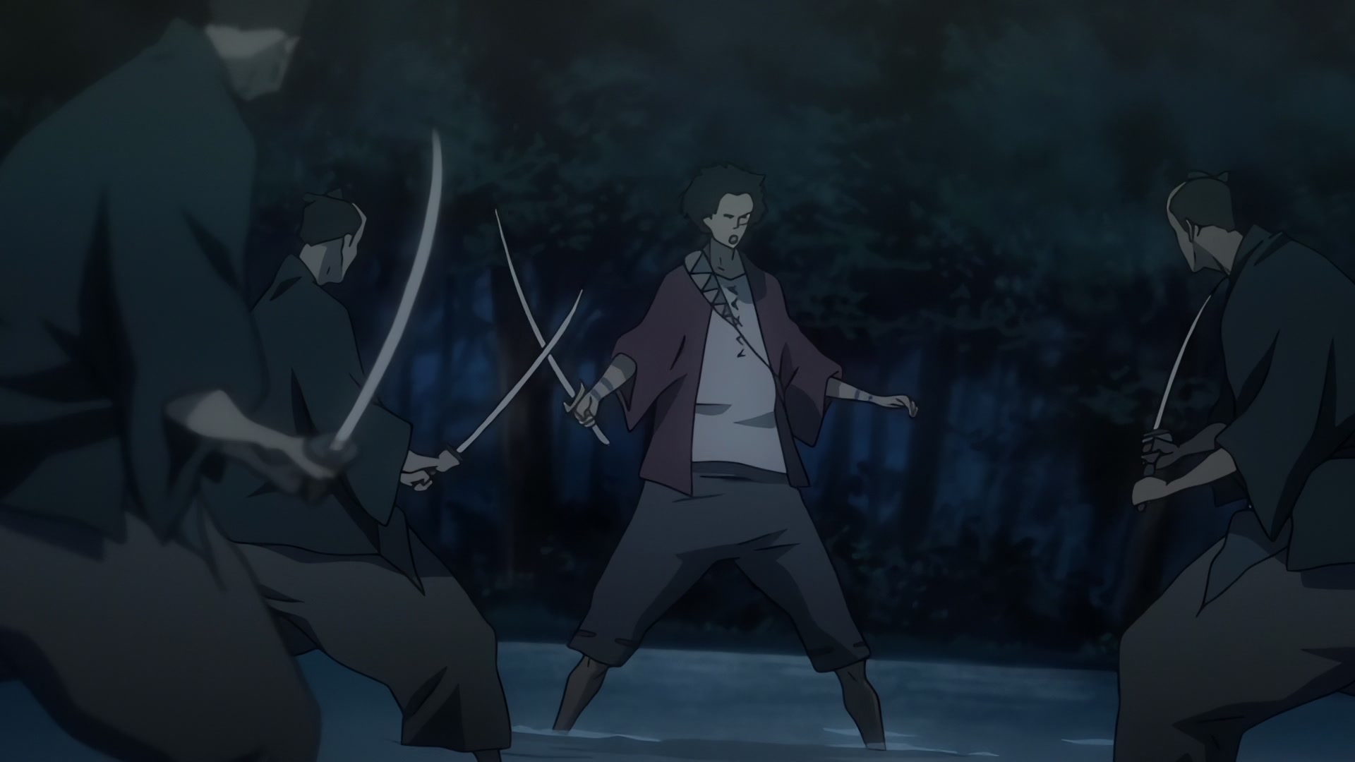 Samurai Champloo Ep 17: Lullabies of the Lost (Verse 2) @ 00:02:48
