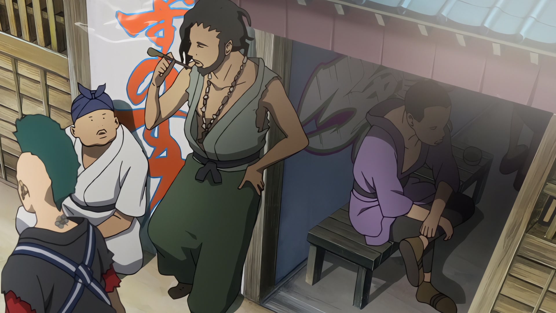 Samurai Champloo Ep 18: War of the Words @ 00:01:46