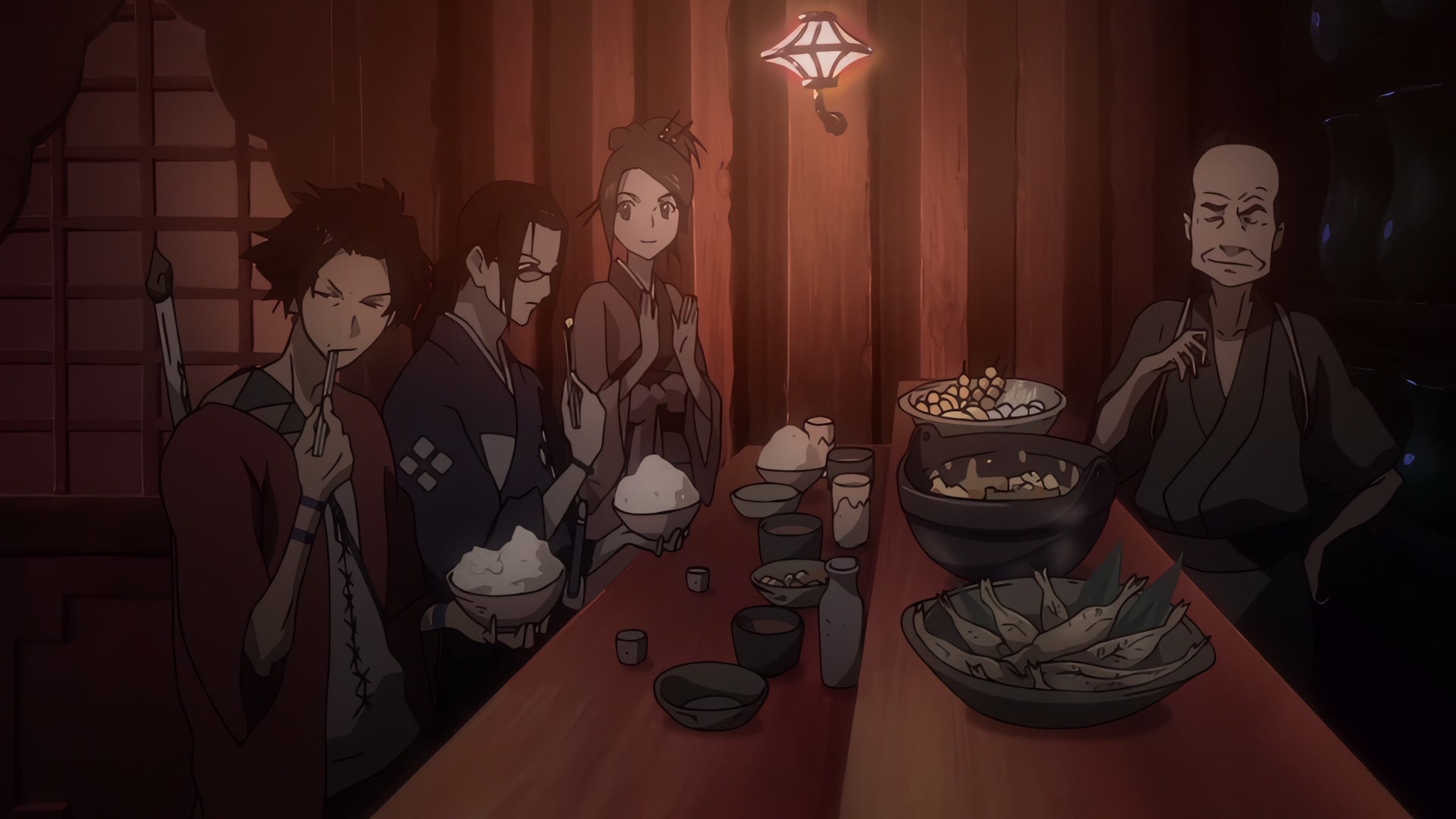 Samurai Champloo Ep 20: Elegy of Entrapment (Verse 1) @ 00:03:21