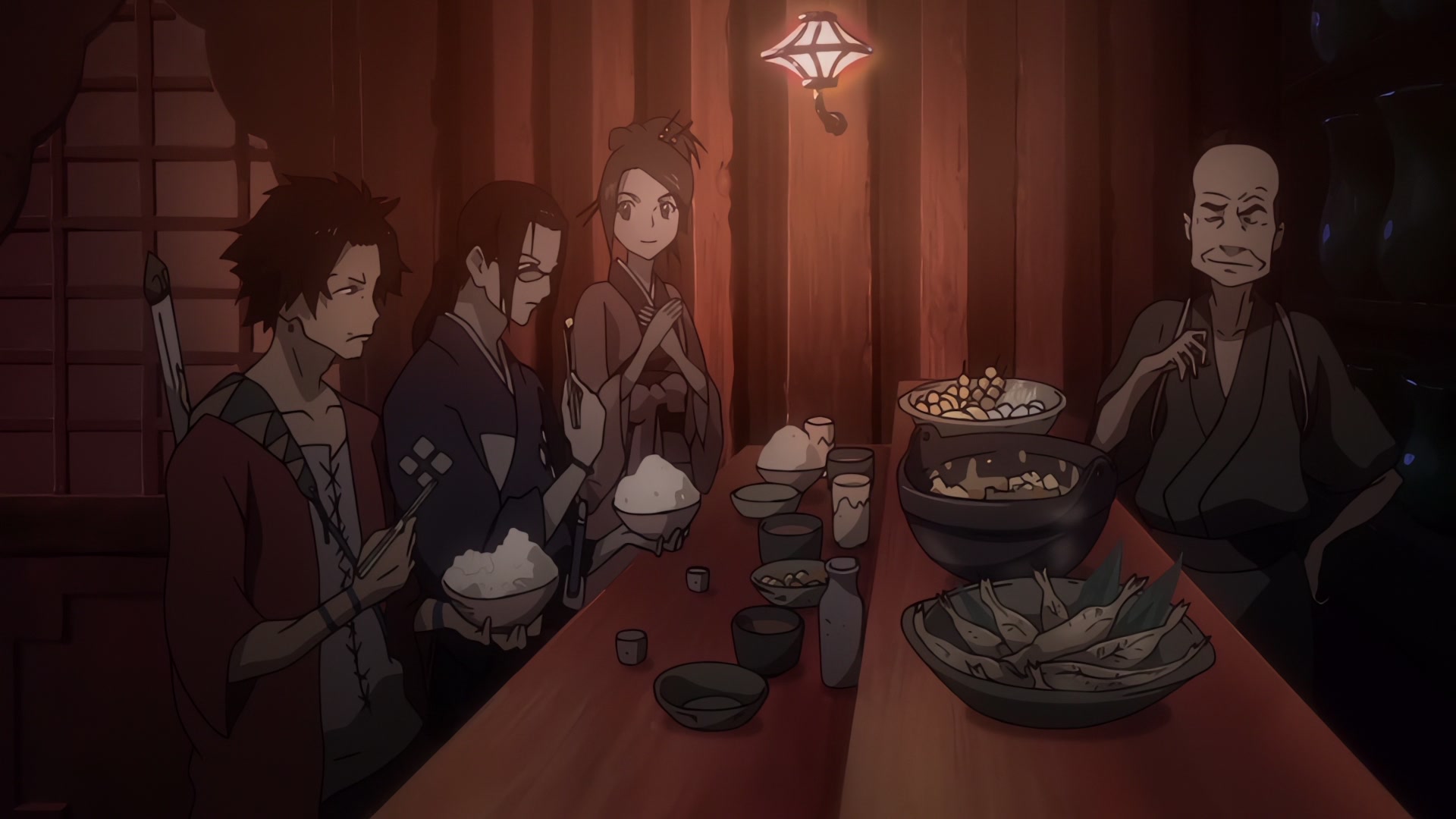 Samurai Champloo Ep 20: Elegy of Entrapment (Verse 1) @ 00:03:27