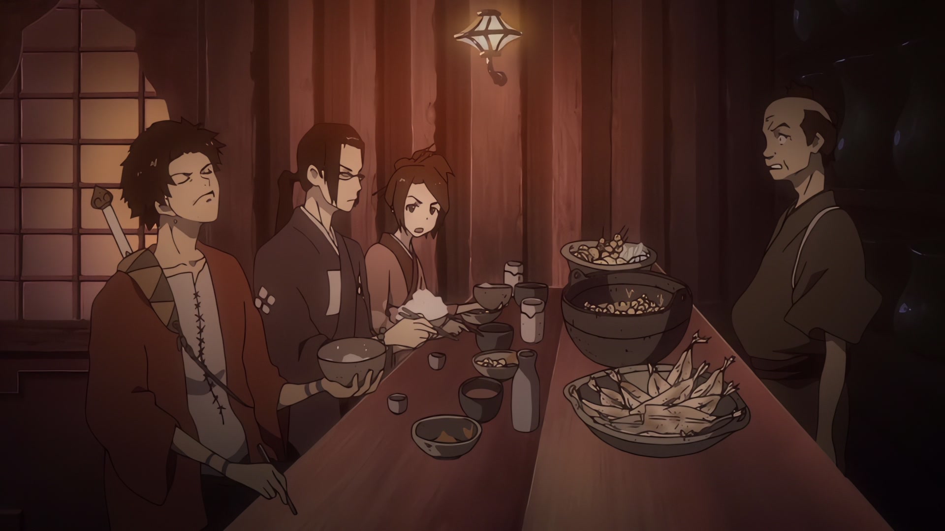 Samurai Champloo Ep 20: Elegy of Entrapment (Verse 1) @ 00:03:47