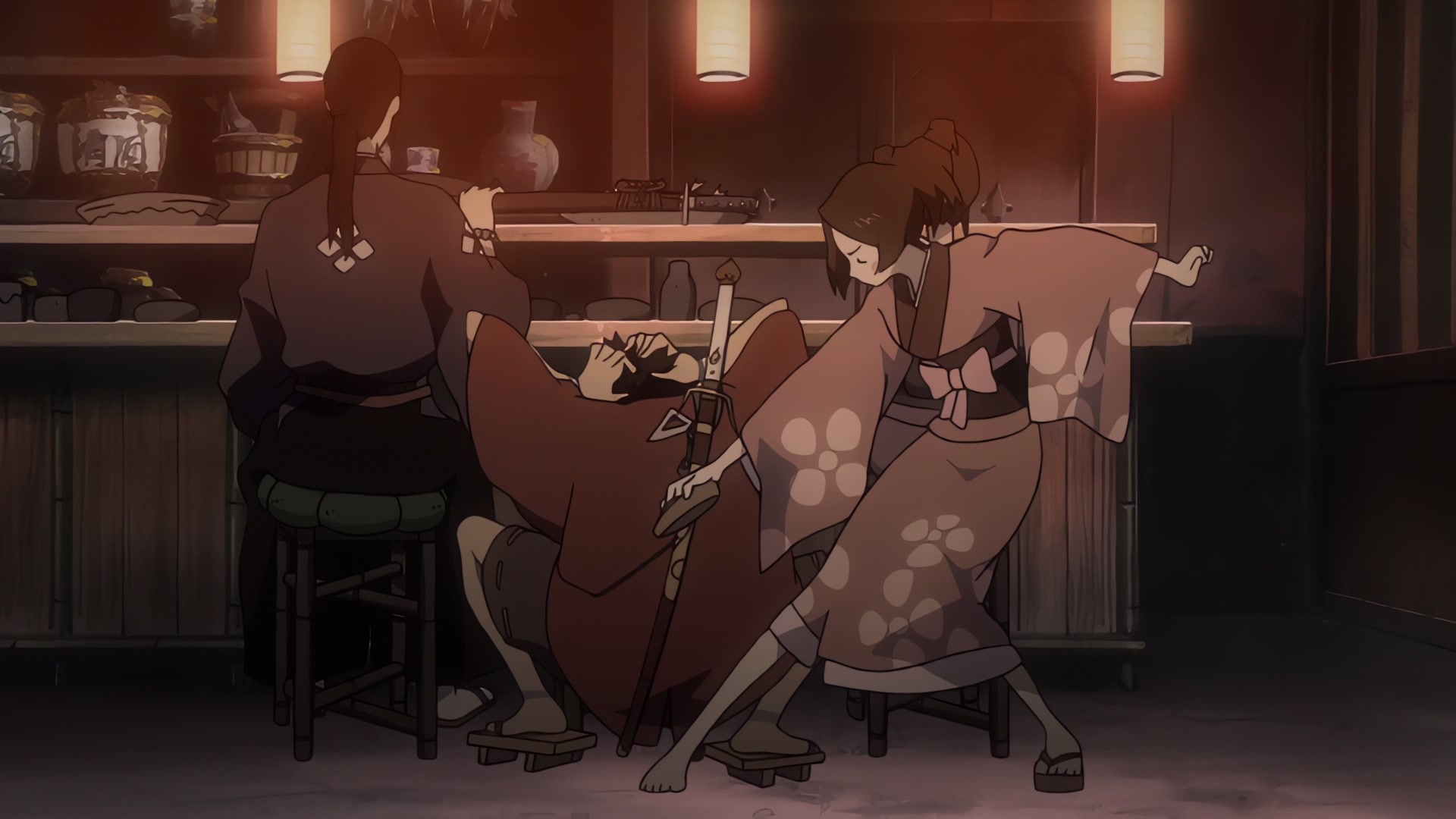 Samurai Champloo Ep 20: Elegy of Entrapment (Verse 1) @ 00:05:28