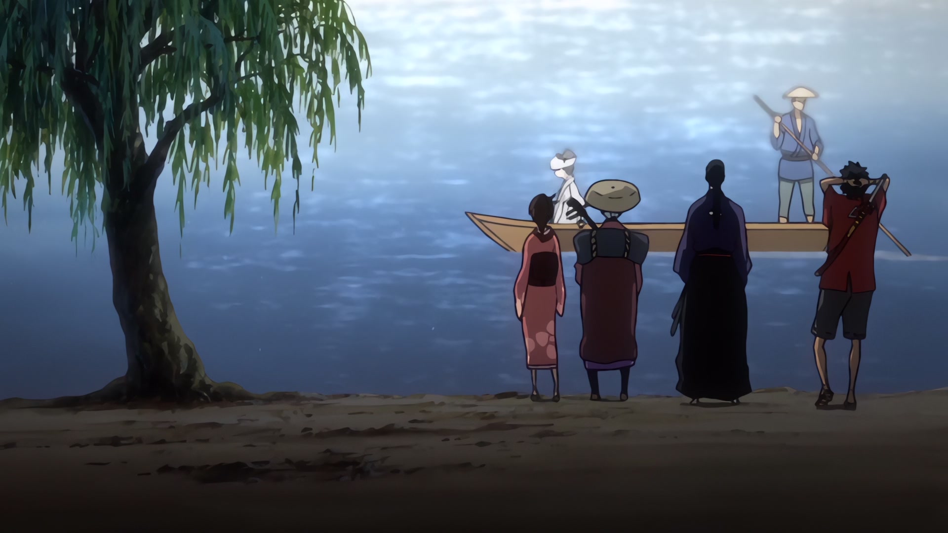 Samurai Champloo Ep 20: Elegy of Entrapment (Verse 1) @ 00:07:32