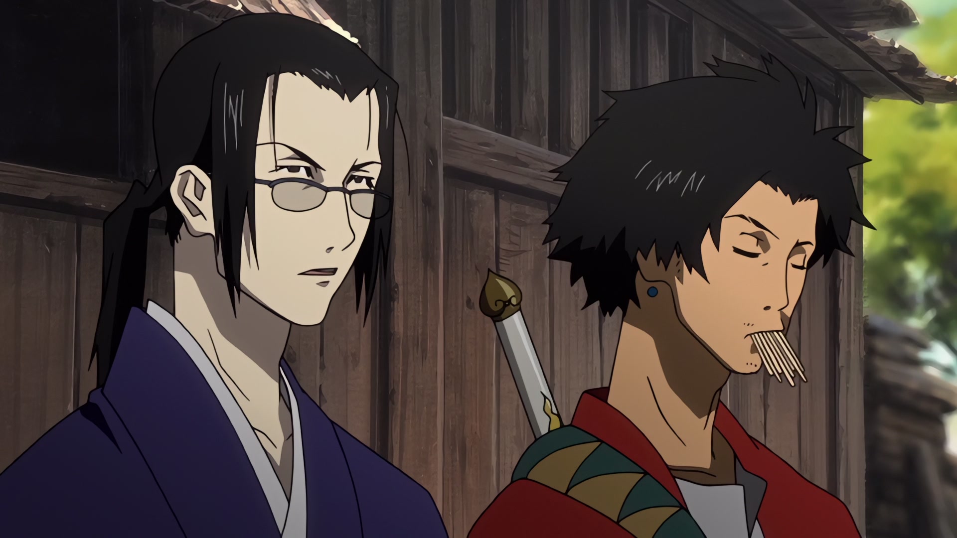 Samurai Champloo Ep 20: Elegy of Entrapment (Verse 1) @ 00:09:00