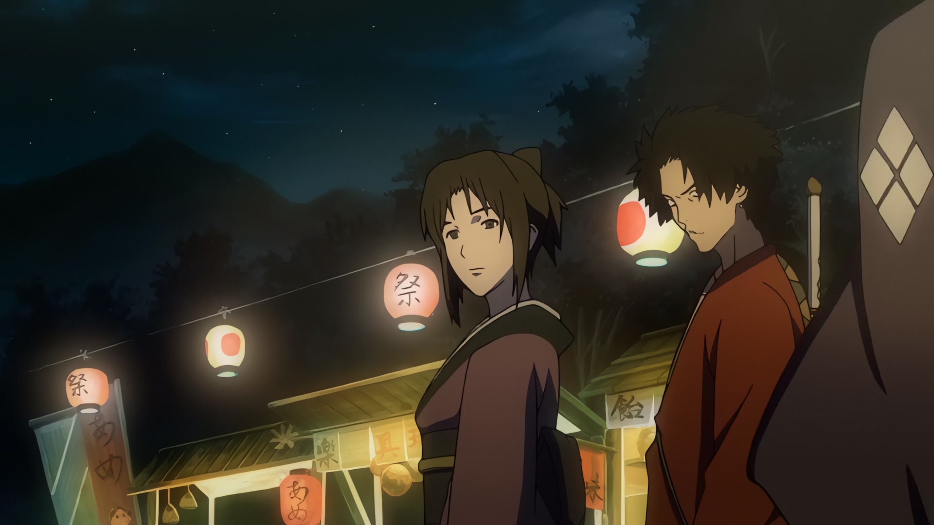 Samurai Champloo Ep 20: Elegy of Entrapment (Verse 1) @ 00:16:40