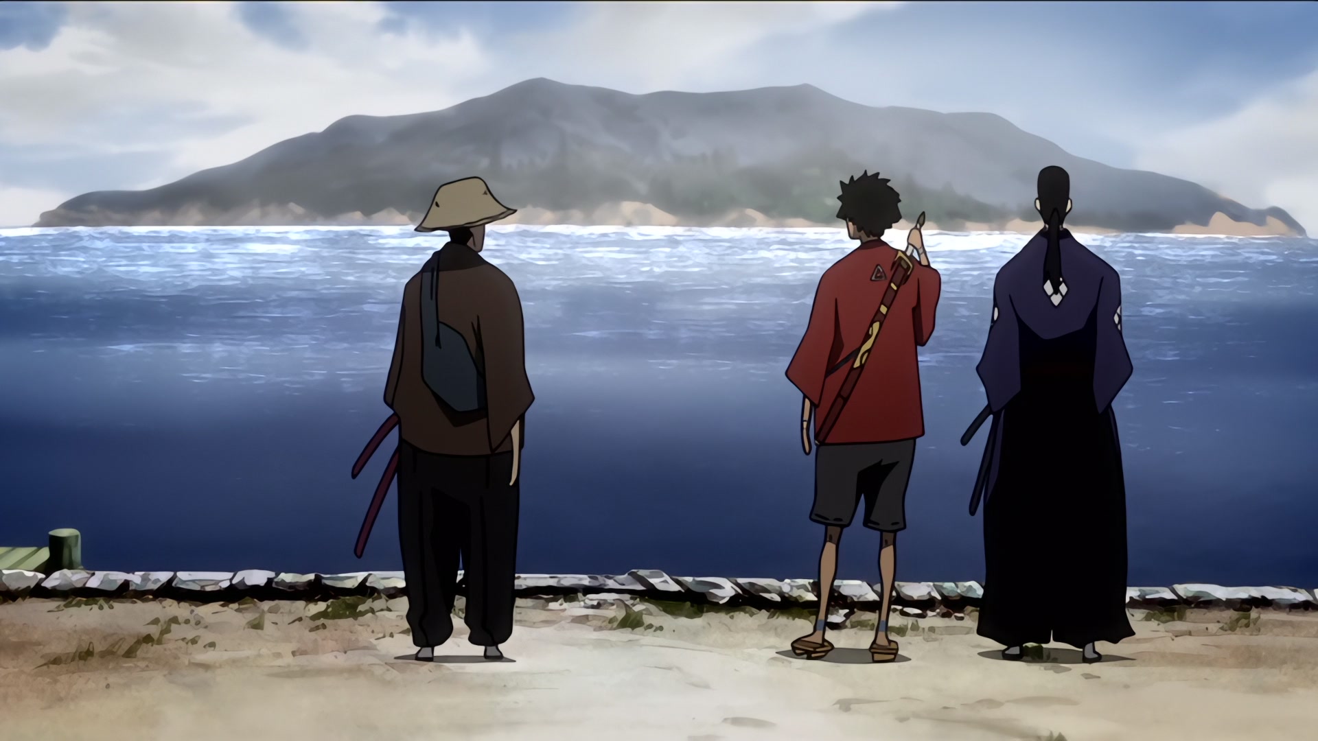 Samurai Champloo Ep 25: Evanescent Encounter (Part 2) @ 00:02:38