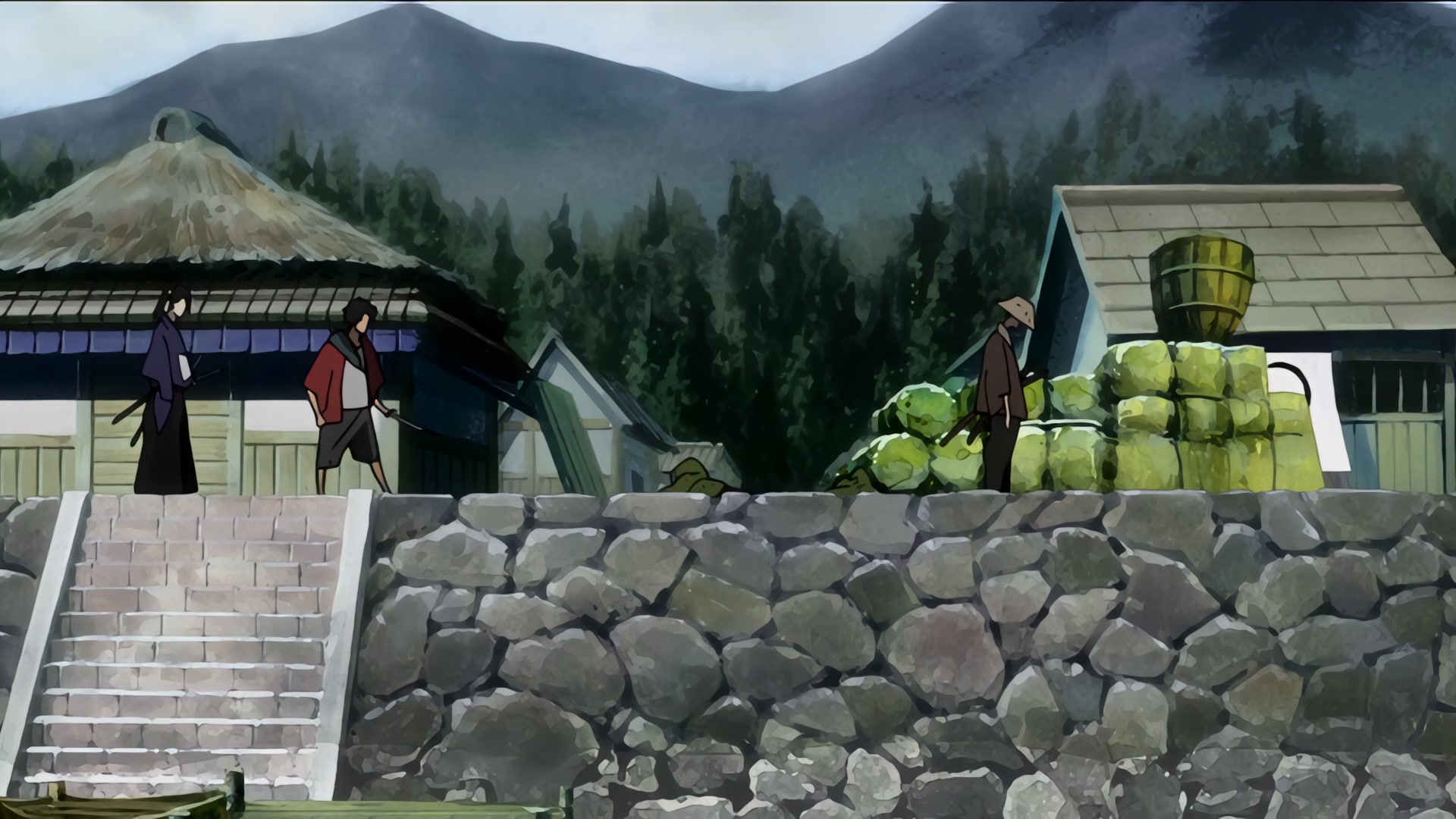 Samurai Champloo Ep 25: Evanescent Encounter (Part 2) @ 00:04:09