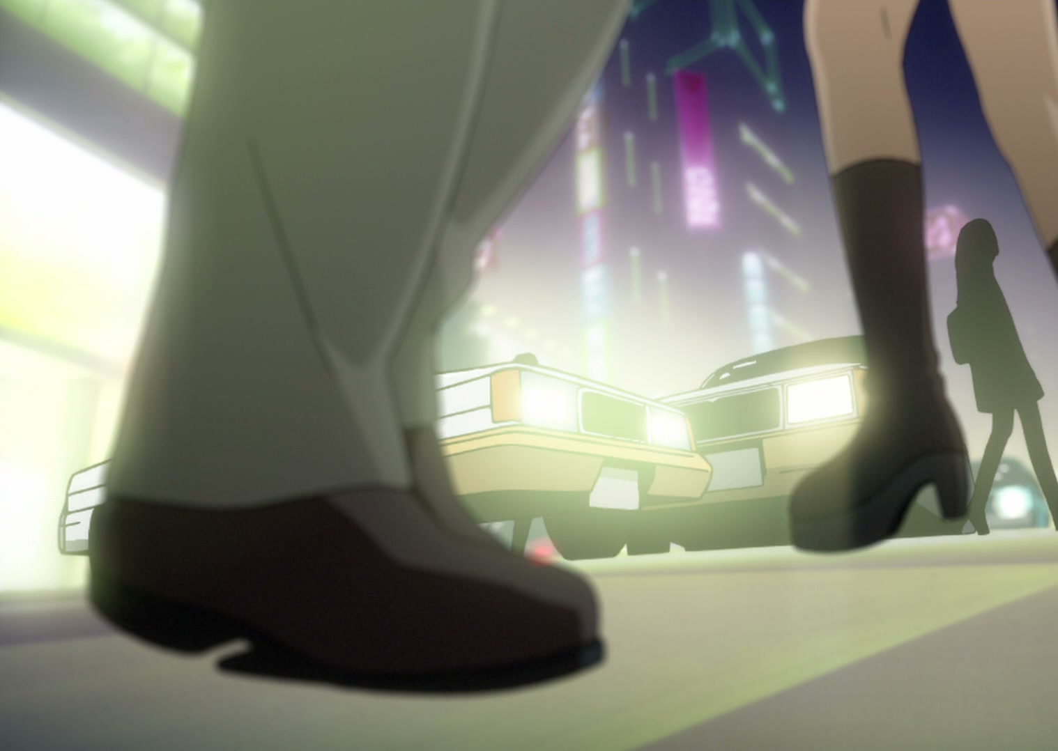 Serial Experiments Lain Ep 5: Distortion @ 00:02:18