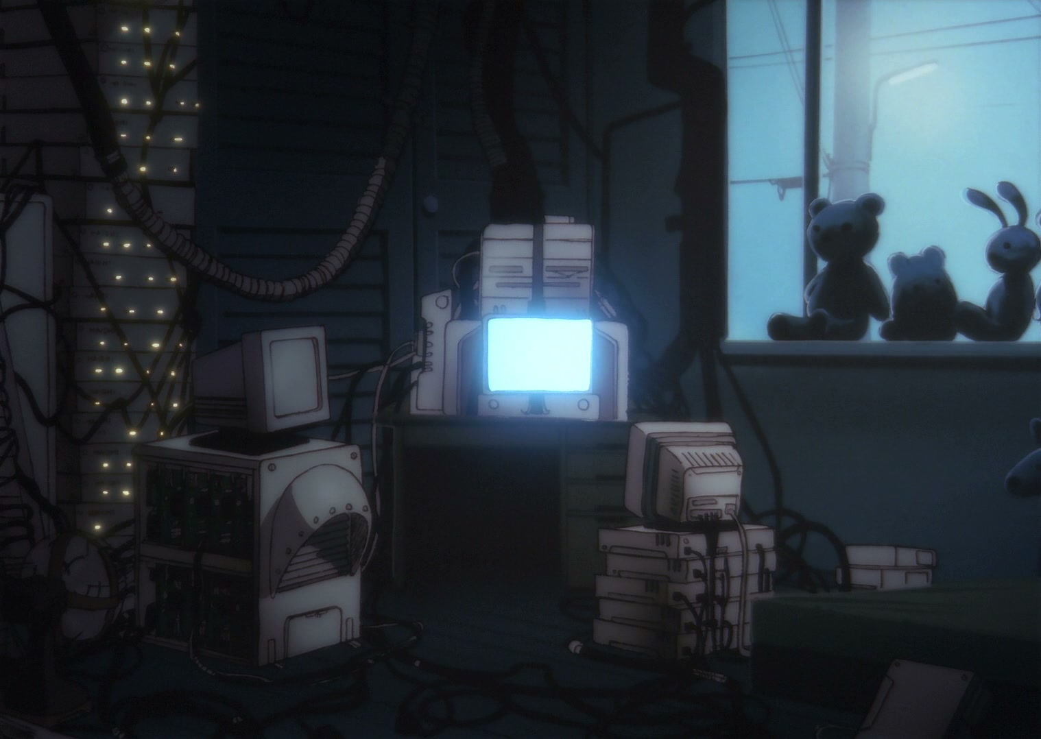 Serial Experiments Lain Ep 5: Distortion @ 00:06:16
