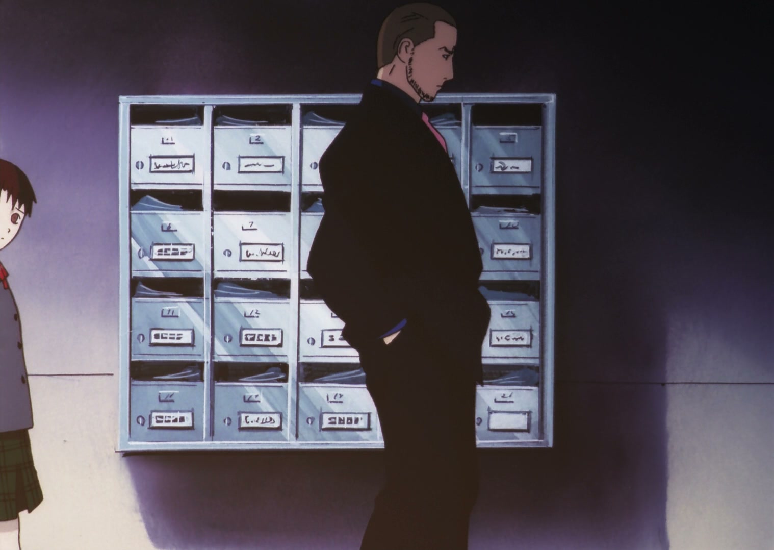 Serial Experiments Lain Ep 7: Society @ 00:14:00
