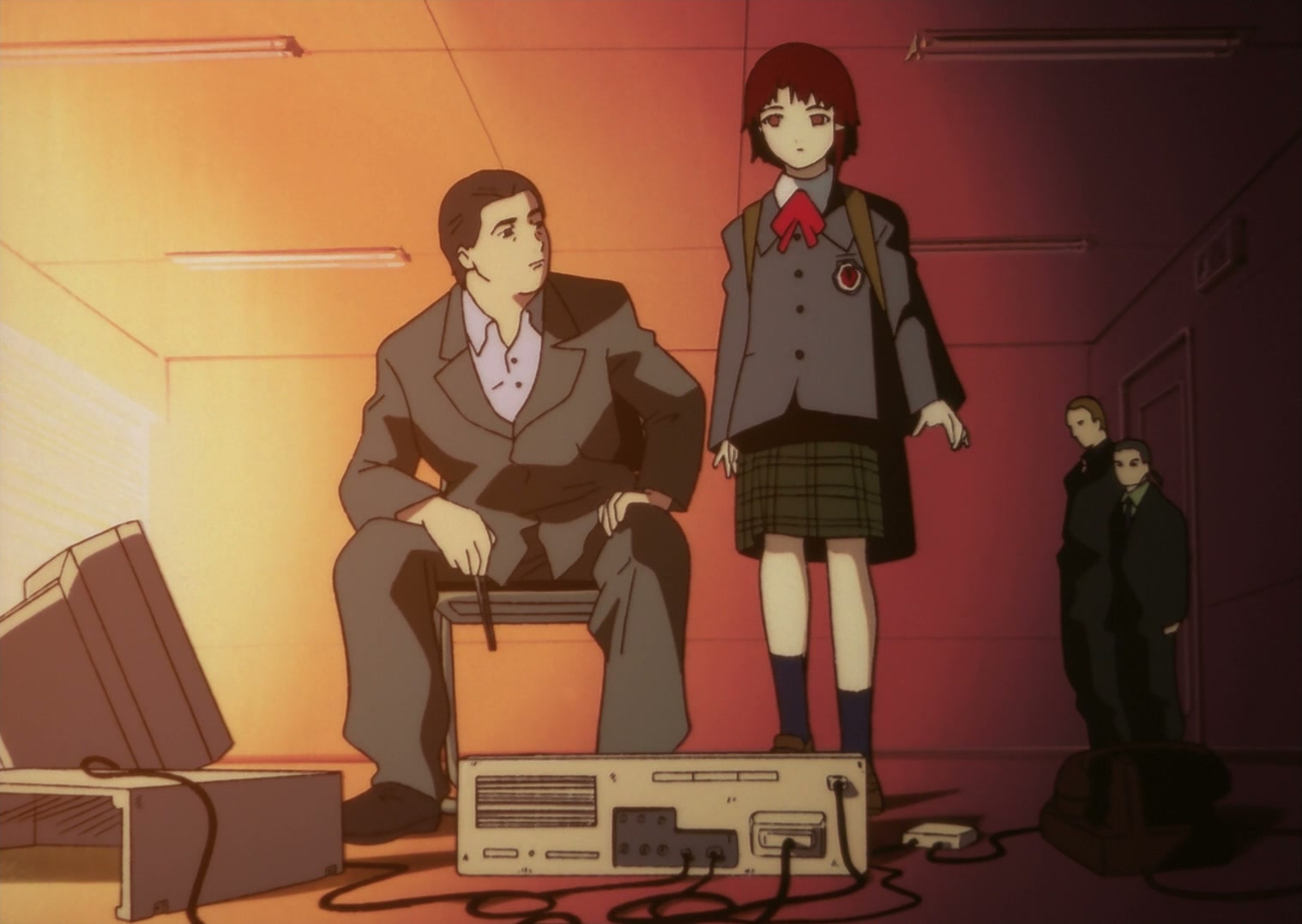 Serial Experiments Lain Ep 7: Society @ 00:15:17