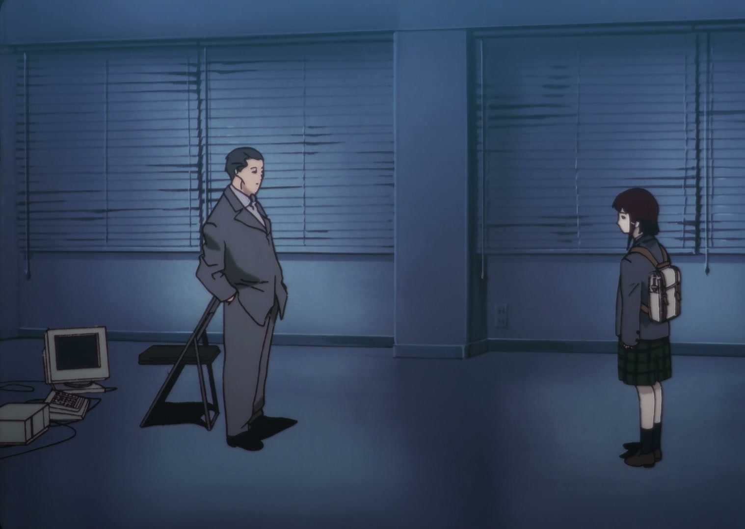 Serial Experiments Lain Ep 7: Society @ 00:20:13
