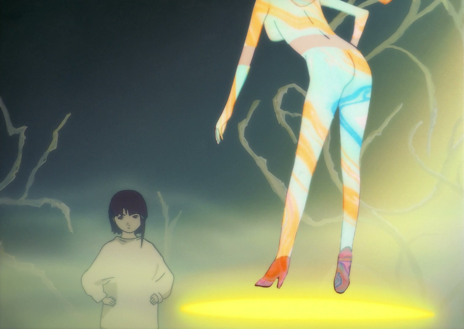Serial Experiments Lain Ep 8: Rumors @ 00:03:29