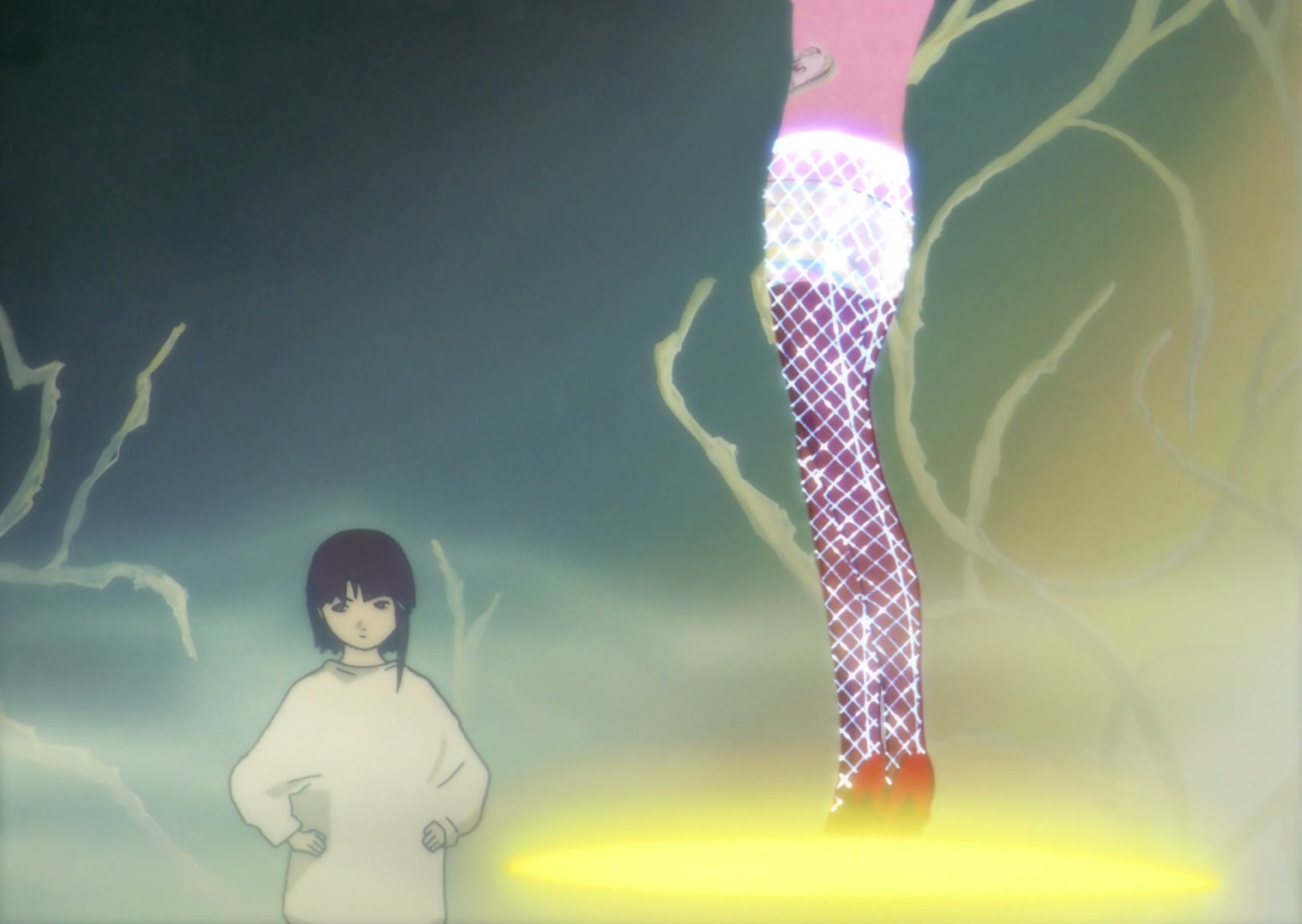 Serial Experiments Lain Ep 8: Rumors @ 00:03:38