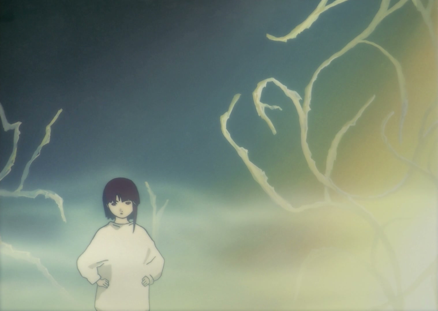 Serial Experiments Lain Ep 8: Rumors @ 00:03:41