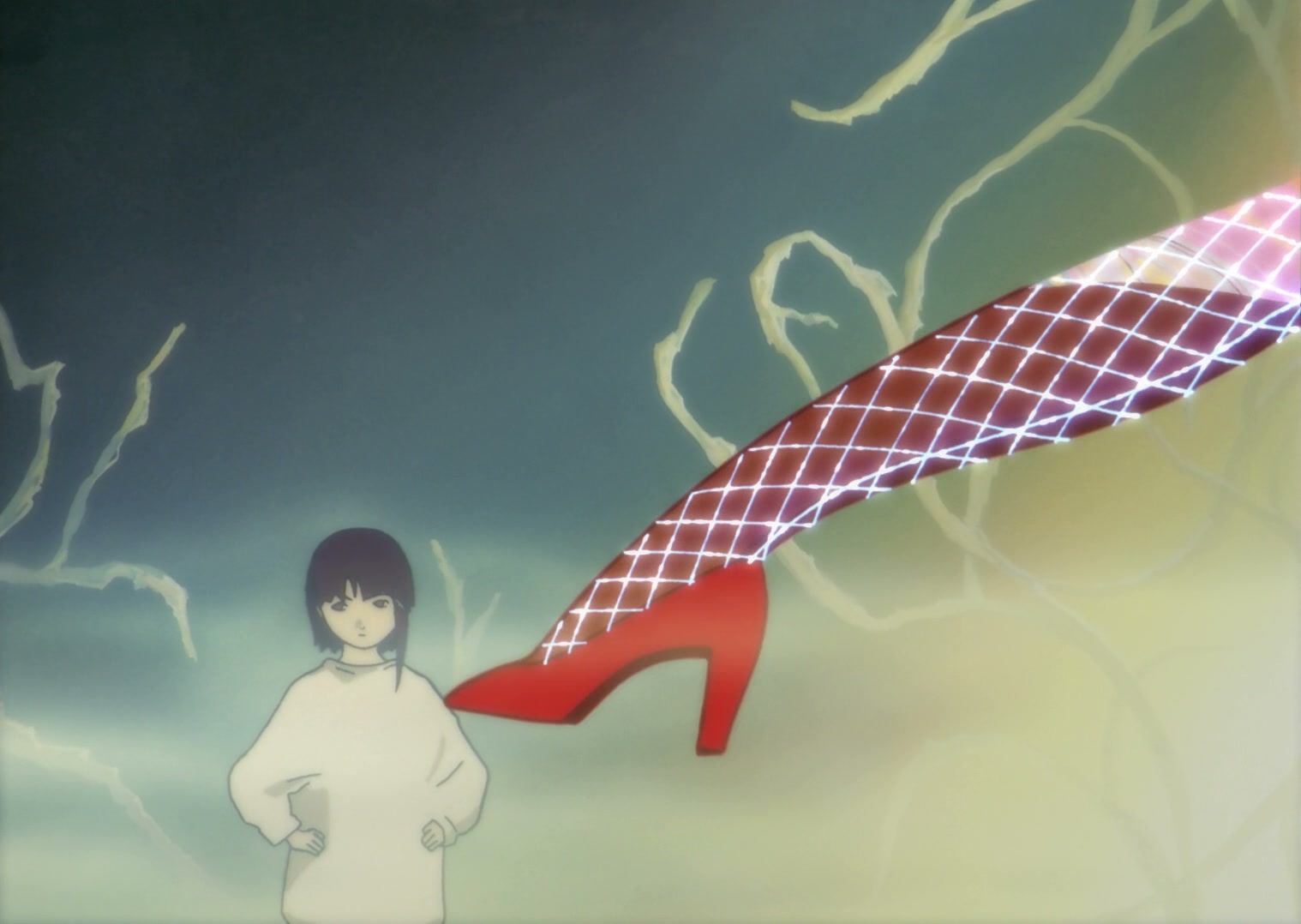 Serial Experiments Lain Ep 8: Rumors @ 00:03:44