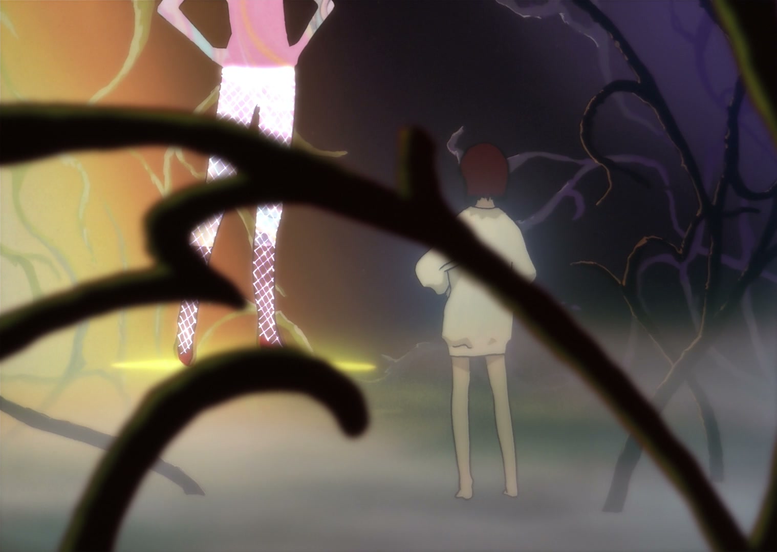 Serial Experiments Lain Ep 8: Rumors @ 00:03:53