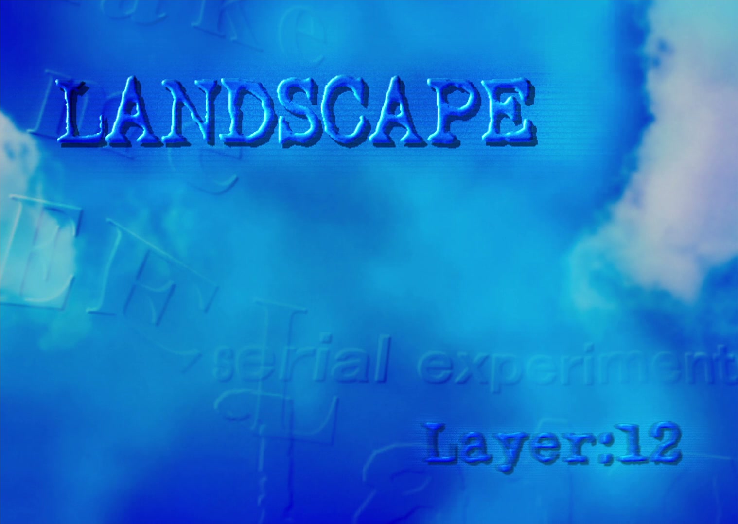 Serial Experiments Lain Ep 12: Landscape @ 00:02:30