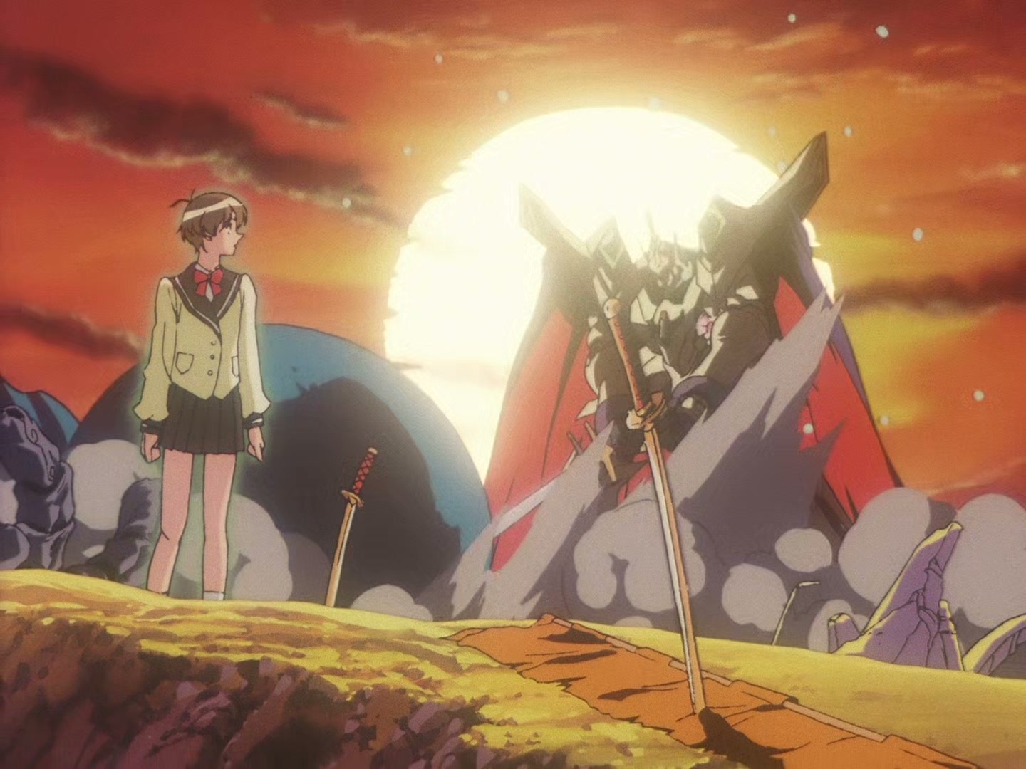 The Vision of Escaflowne Ep 1: Fateful Confession @ 00:04:46