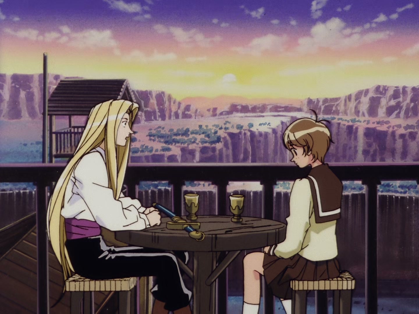The Vision of Escaflowne Ep 3: The Gallant Swordsman @ 00:10:13
