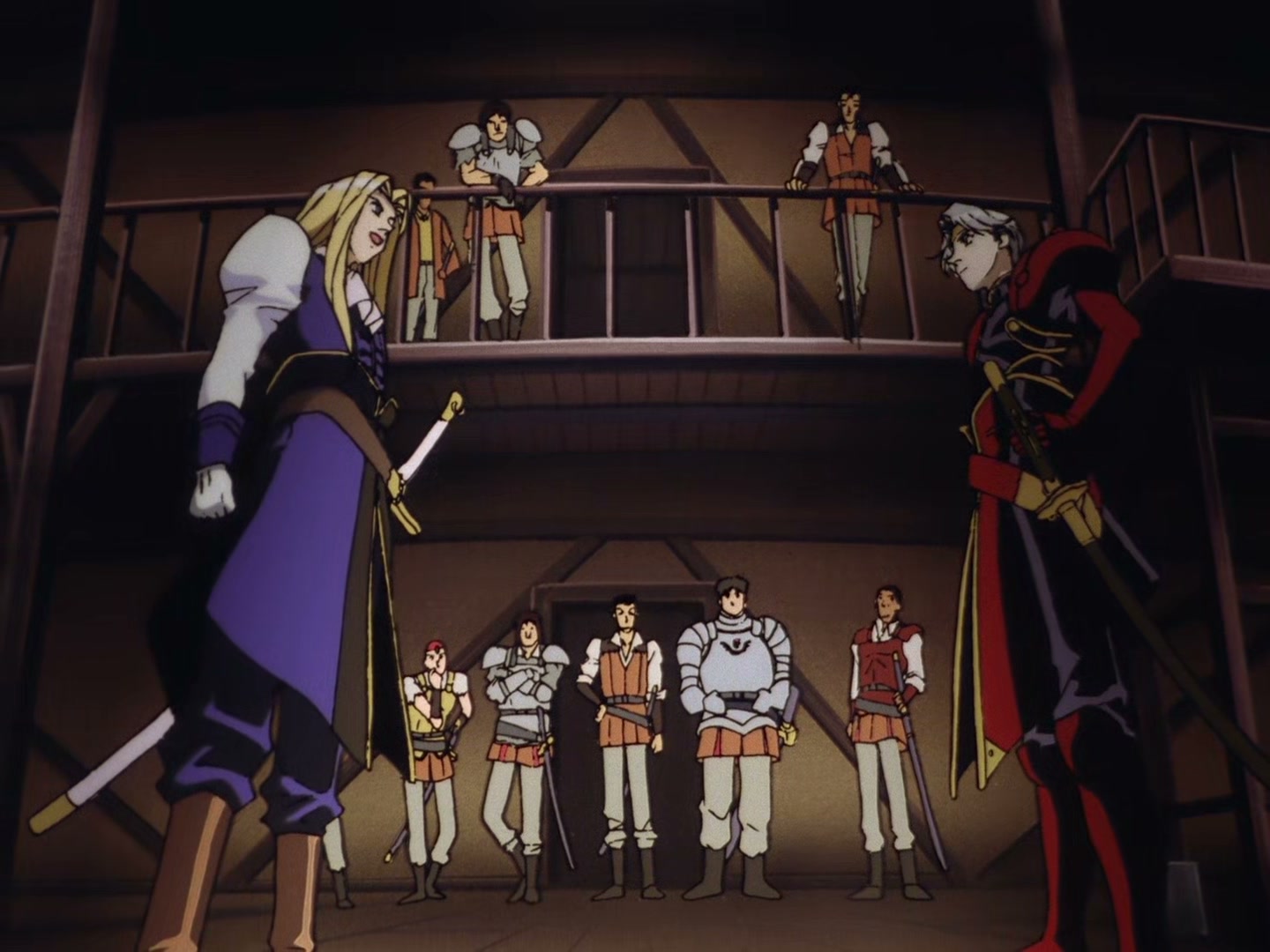 The Vision of Escaflowne Ep 3: The Gallant Swordsman @ 00:12:06