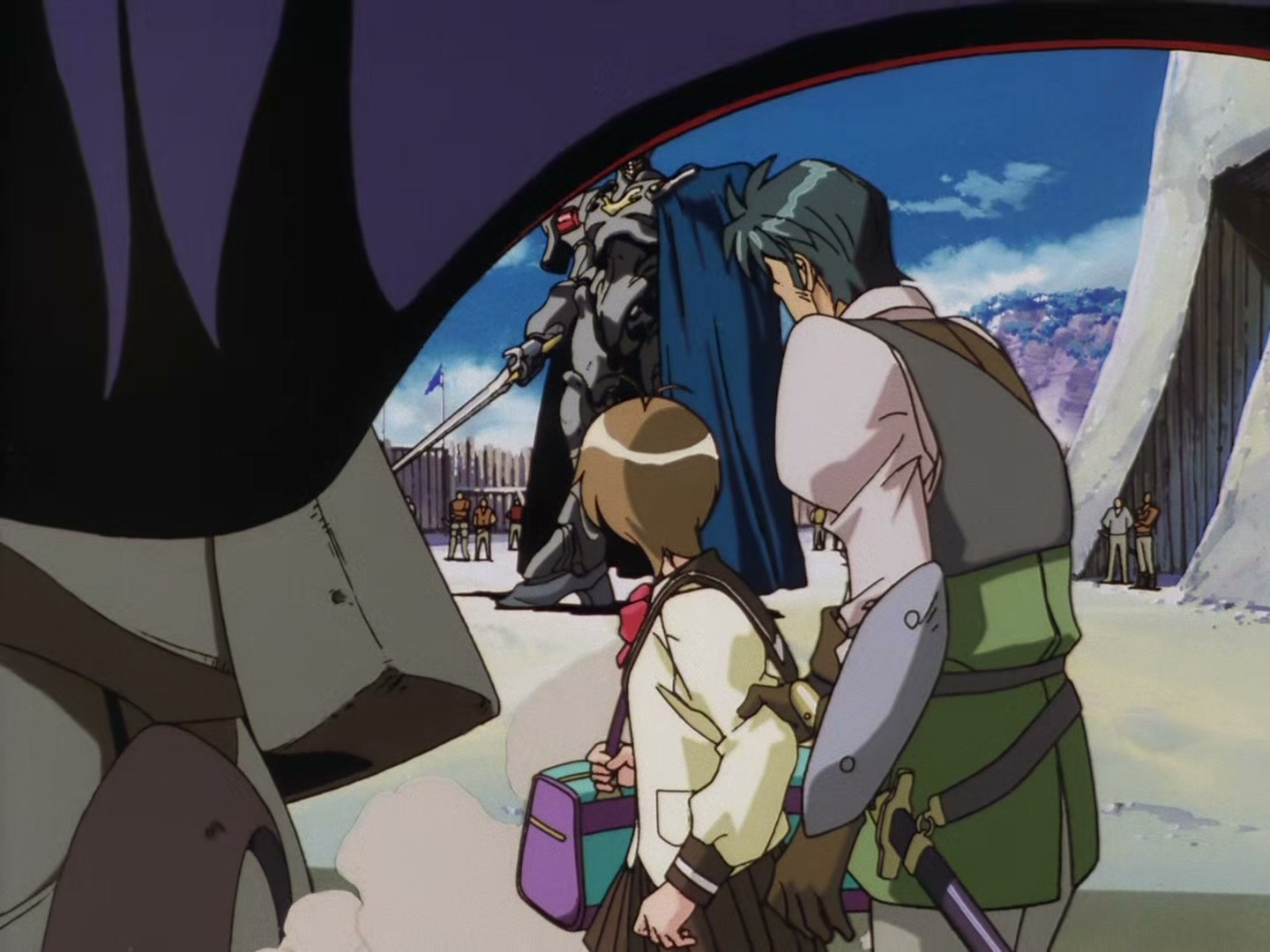 The Vision of Escaflowne Ep 3: The Gallant Swordsman @ 00:18:59